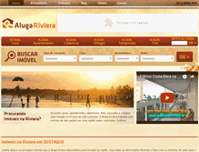 Tablet Screenshot of alugariviera.com.br